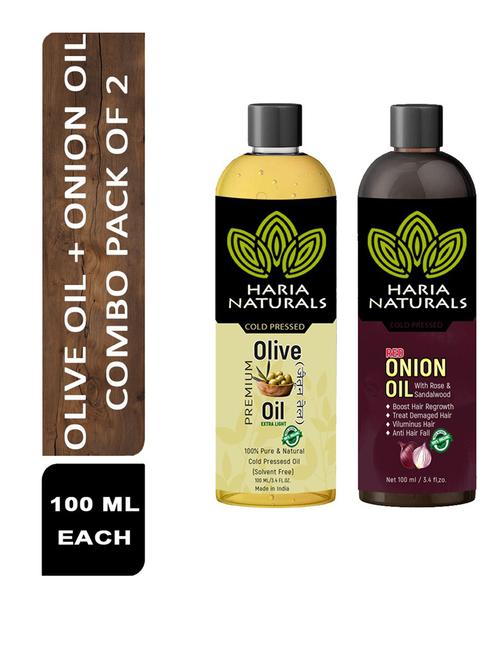 haria naturals combo set hair oil - 18674066 - Very Small Image - 1