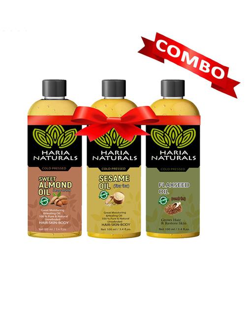 haria naturals combo set hair oil - 18674150 - Very Small Image - 1