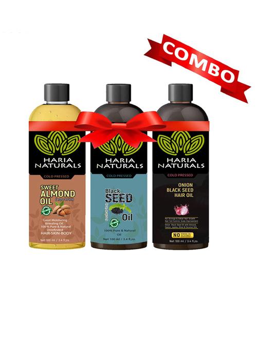haria naturals combo set hair oil - 18674160 - Very Small Image - 1