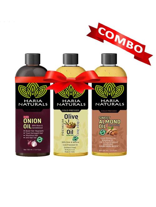 haria naturals combo set hair oil - 18674161 - Very Small Image - 1