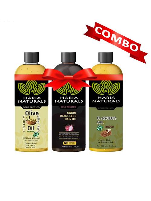 haria naturals combo set hair oil - 18674192 - Very Small Image - 1