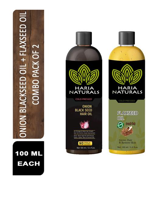 haria naturals combo set hair oil - 18674238 - Very Small Image - 1