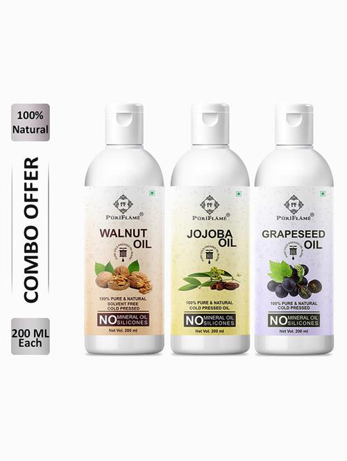 puri flame combo set hair oil - 18675539 - Very Small Image - 1