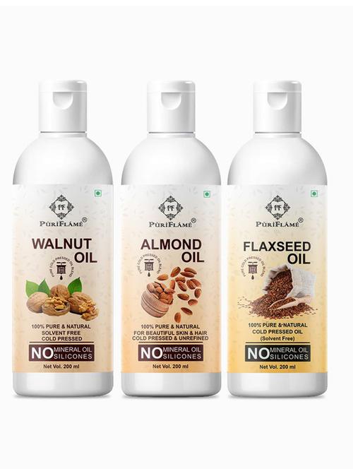 pack of 3 puri flame hair oil - 18676165 - Very Small Image - 1