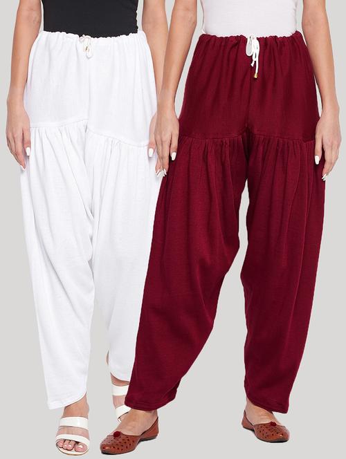 pack of 2 solid salwar - 18677858 - Very Small Image - 1