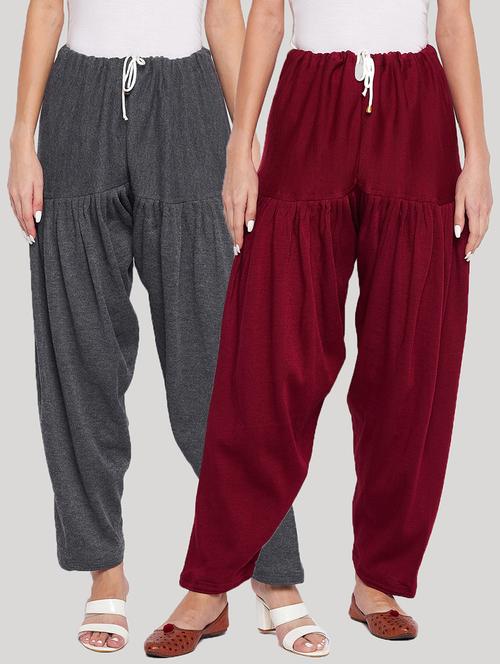 pack of 2 solid salwar - 18677864 - Very Small Image - 1