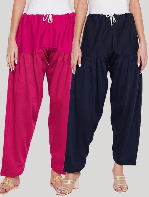 pack of 2 solid salwar - 18677867 - Very Small Image - 1