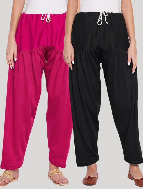 pack of 2 solid salwar - 18677870 - Very Small Image - 1