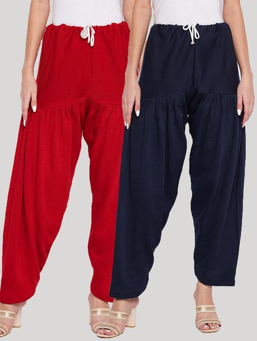 pack of 2 solid salwar - 18677871 - Very Small Image - 1