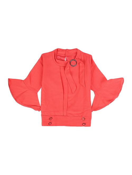 girls round neck top - 18679563 - Very Small Image - 1