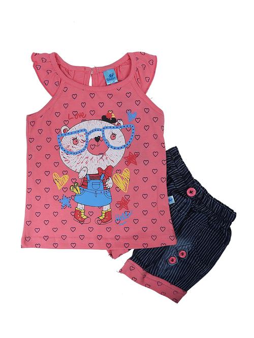 girls printed twin sets  - 18679793 - Very Small Image - 1