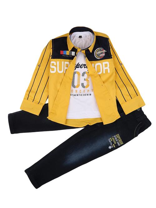 boys printed full lenght sets with attached jacket  - 18679881 - Very Small Image - 1