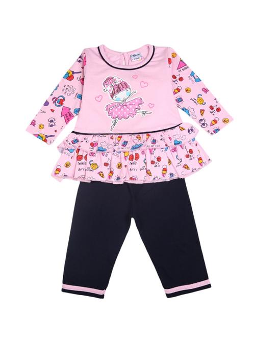 girls printed full length set  - 18680234 - Very Small Image - 1