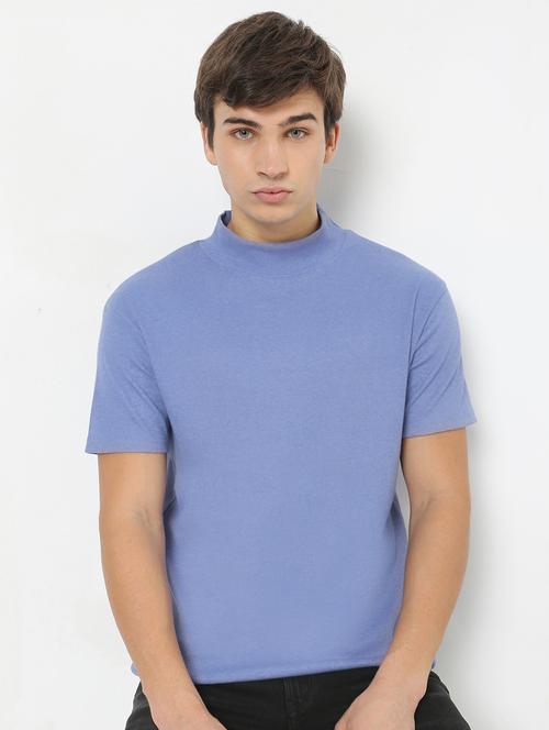 turtle neck solid t-shirt - 18680315 - Very Small Image - 1