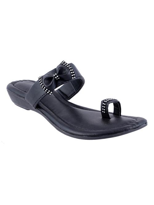 women solid one toe sandal - 18680527 - Very Small Image - 1
