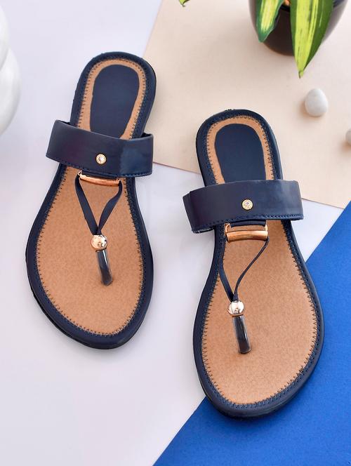 women embellished toe separator sandal - 18680560 - Very Small Image - 1