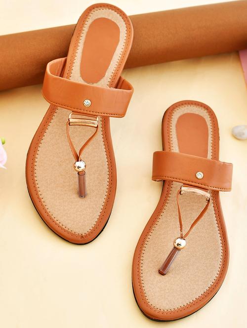 women embellished toe separator sandal - 18680561 - Very Small Image - 1