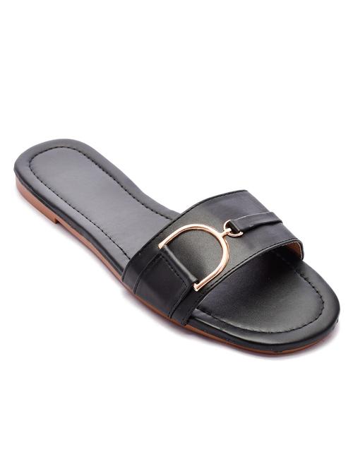 women solid slip on sandal - 18680629 - Very Small Image - 1