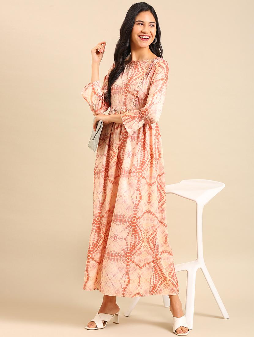 women's flared kurta - 18683053 - Standard Image - 2