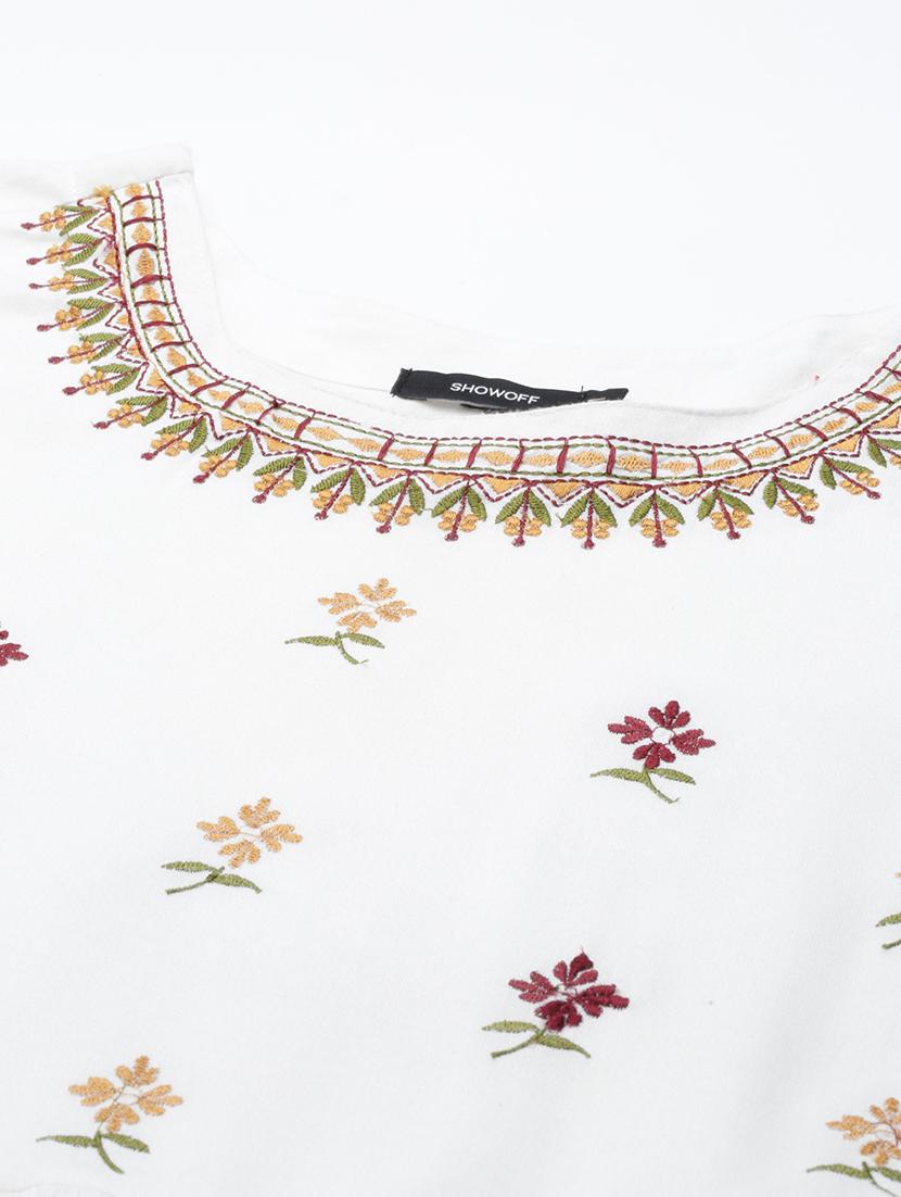women's tiered kurta - 18683055 - Zoom Image - 4