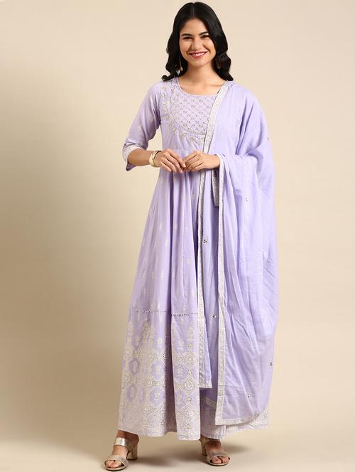 women's flared kurta - 18683097 - Very Small Image - 1