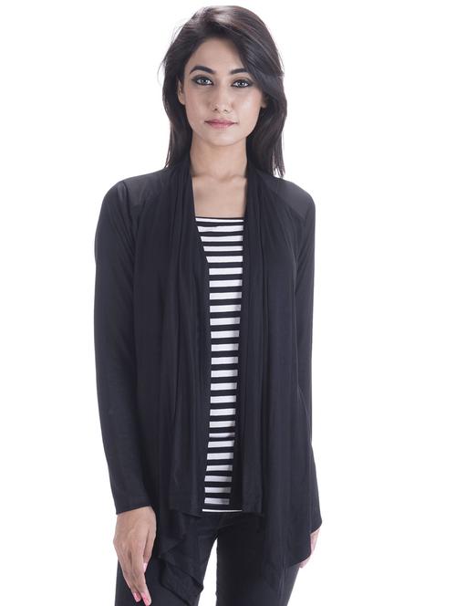 black jersey shrug - 18685170 - Very Small Image - 1