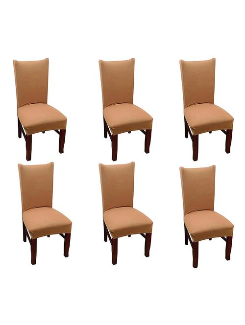 polyester solid elastic chair cover stretch - 18685409 - Very Small Image - 1