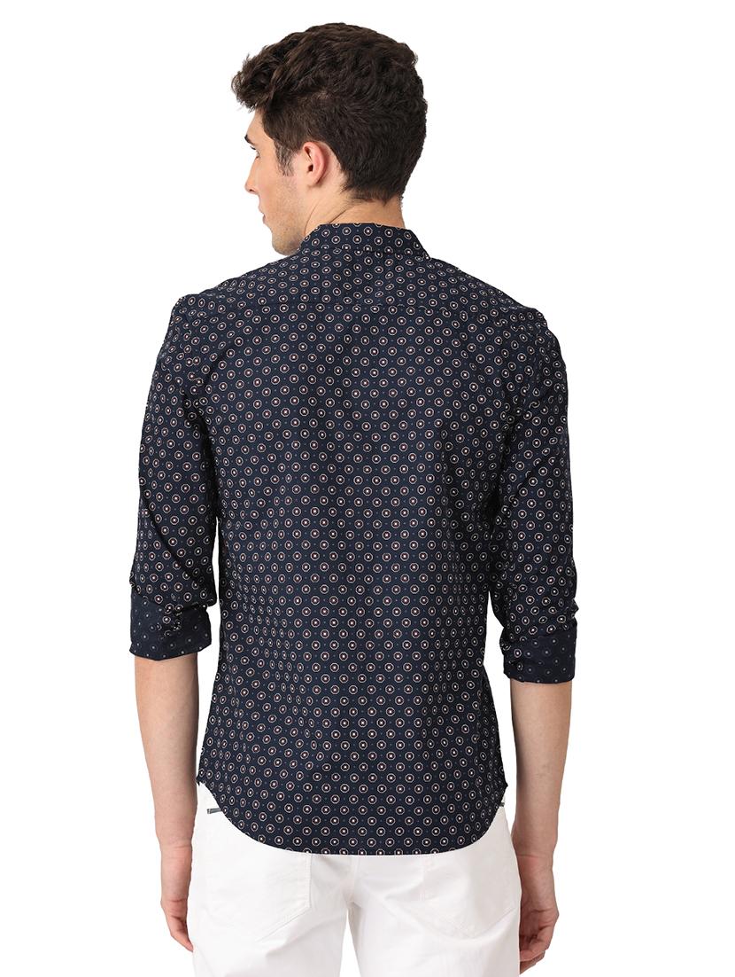 mens printed casual shirt - 18686946 - Standard Image - 2