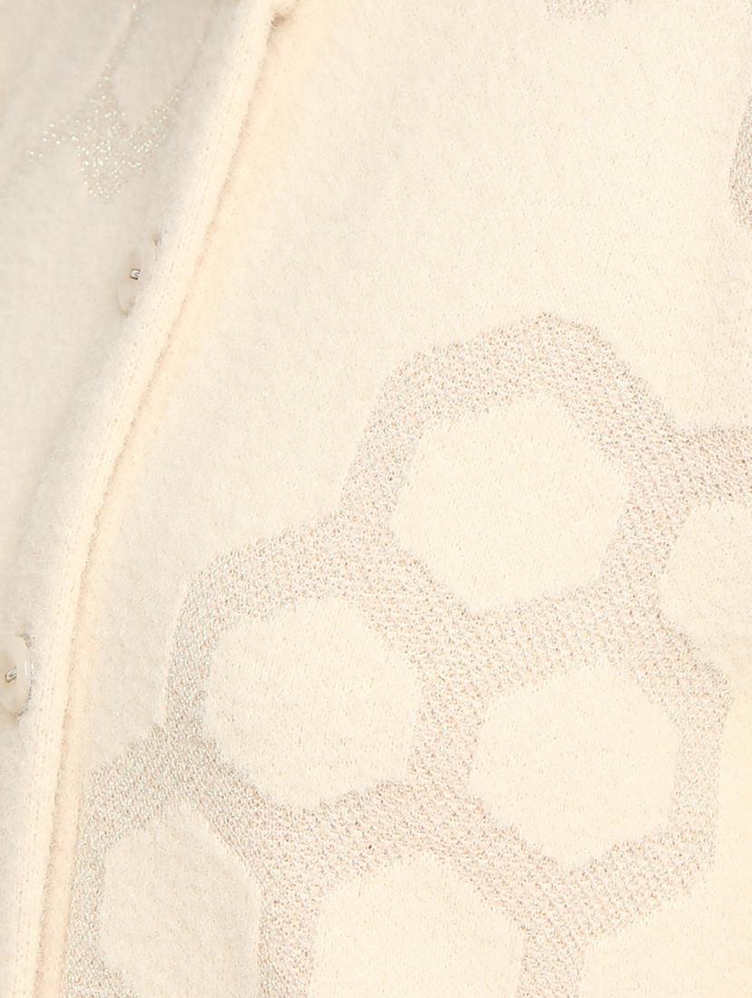 button up wool cardigan - 18687938 - Zoom Image - 4