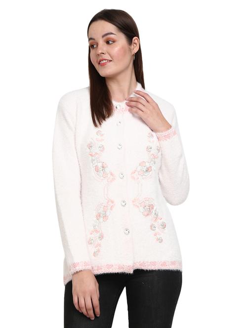 button up wool cardigan - 18687972 - Very Small Image - 1