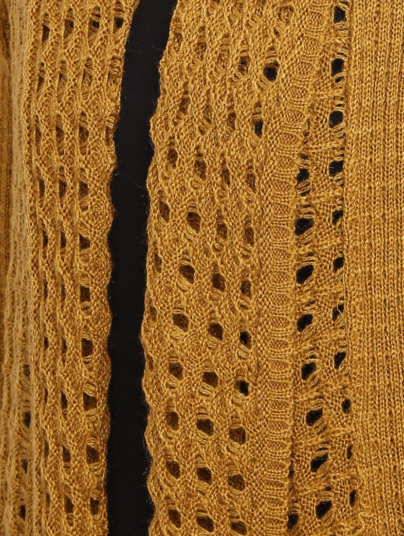 open front wool cardigan - 18687976 - Standard Image - 5
