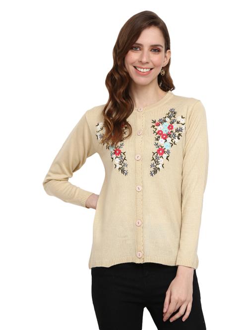 button up wool cardigan - 18687991 - Very Small Image - 1