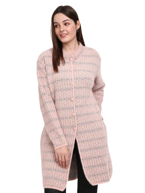 button up wool cardigan - 18688013 - Very Small Image - 1