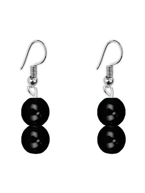 black metal drop earring - 18689051 - Very Small Image - 1