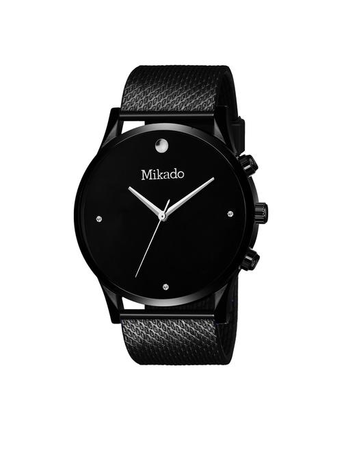 black million watch for men and boy's - 18689742 - Very Small Image - 1