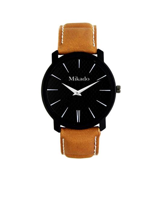 stylish men's  casual analog watch - 18689767 - Very Small Image - 1