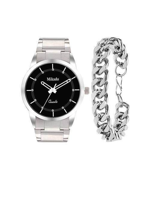 men's analog watch combo - 18690001 - Very Small Image - 1