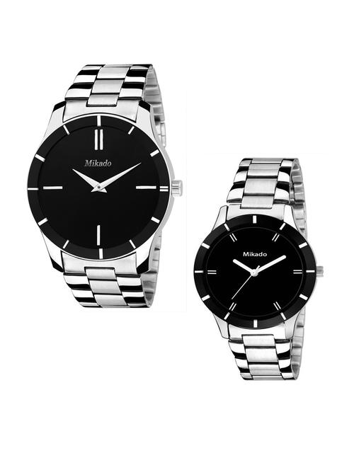 men's analog watch combo - 18690016 - Very Small Image - 1