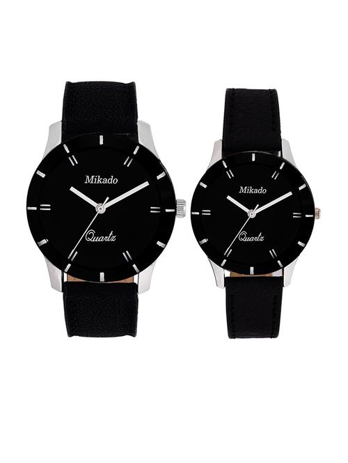 men's analog watch combo - 18690033 - Very Small Image - 1