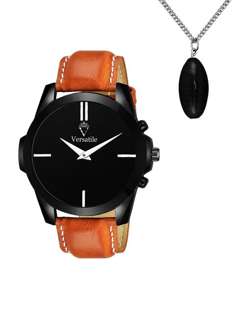 men's analog watch combo - 18690060 - Very Small Image - 1