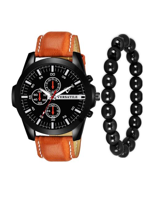 men's analog watch combo - 18690104 - Very Small Image - 1