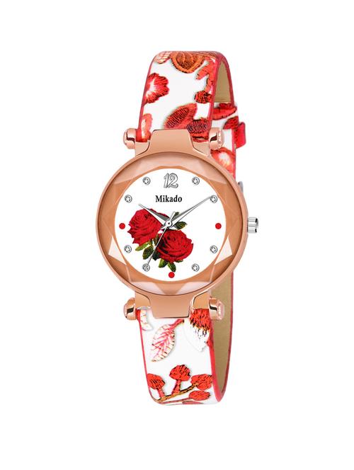 taaj maharani fashionable watch with moti bracelet set for women - 18690465 - Very Small Image - 1