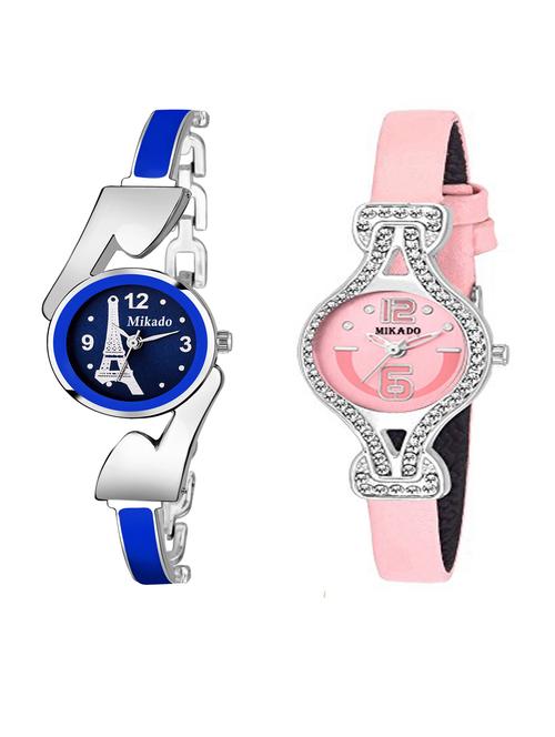 pack of 2 women watch combo - 18690584 - Very Small Image - 1