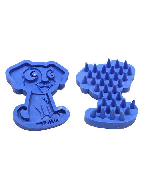 blue silicone pet comb brush - 18697010 - Very Small Image - 1