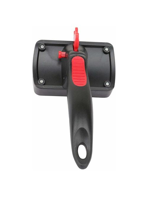 black plastic pet comb brush - 18697014 - Very Small Image - 1