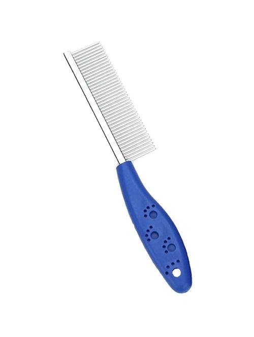 blue stainless steel pet comb brush - 18697115 - Very Small Image - 1