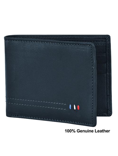 blue leather wallet - 18700280 - Very Small Image - 1