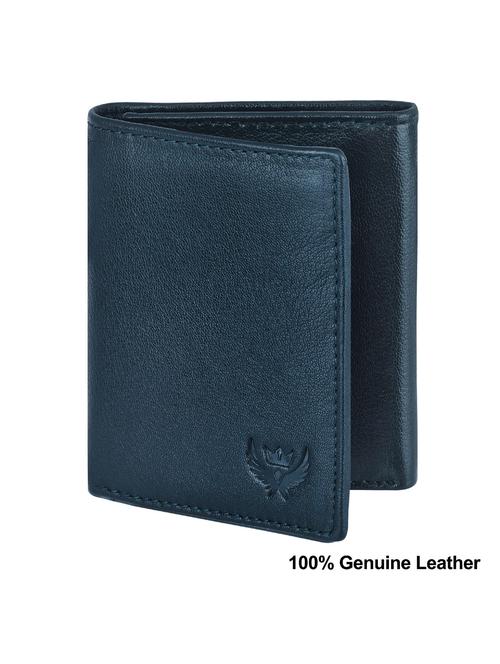 blue leather wallet - 18700292 - Very Small Image - 1