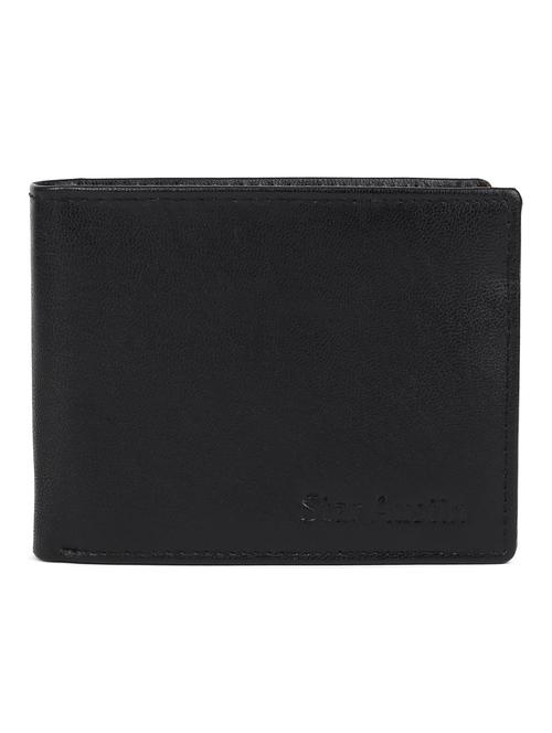 black leather wallet - 18700308 - Very Small Image - 1