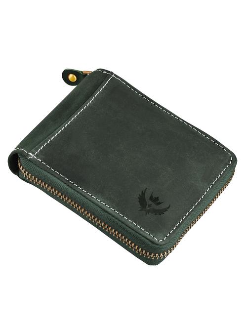 green leather wallet - 18700318 - Very Small Image - 1